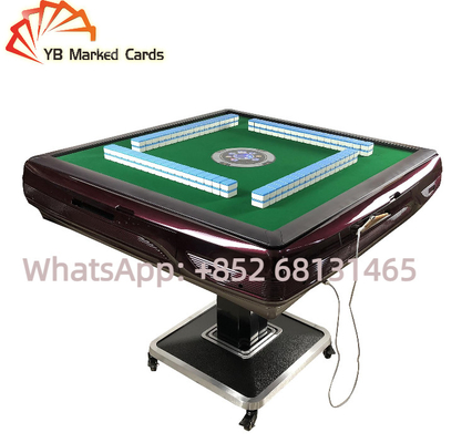 Dispositifs de jeu Mahjong de Tableau de YB de fraude de casino en plastique automatique de vert