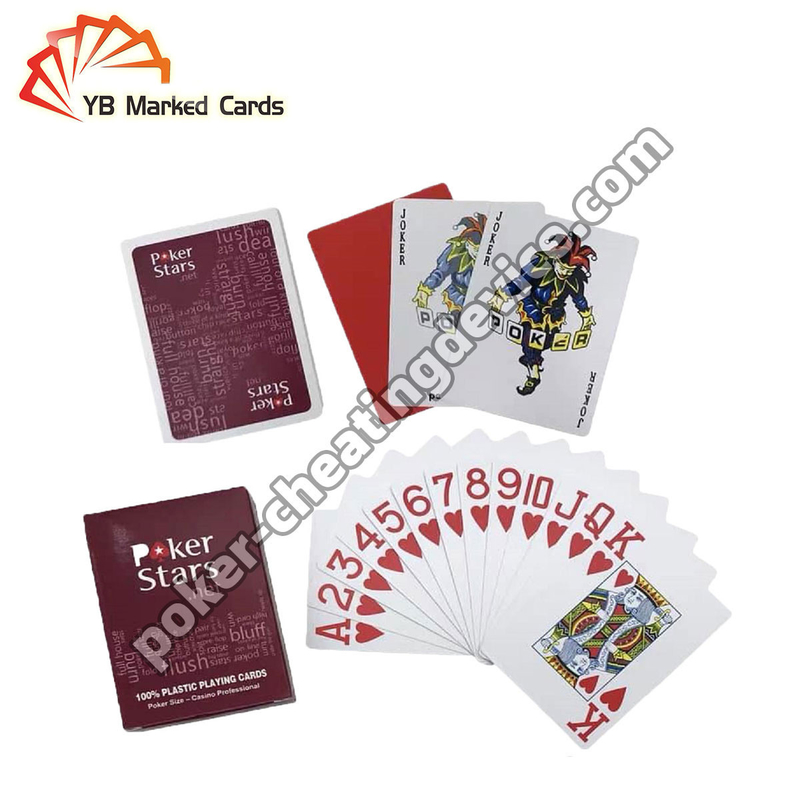 Vendez Copag Pokerstars Barcode Marqué Jeu Decks Pour Les Mains De Poker Calculateur