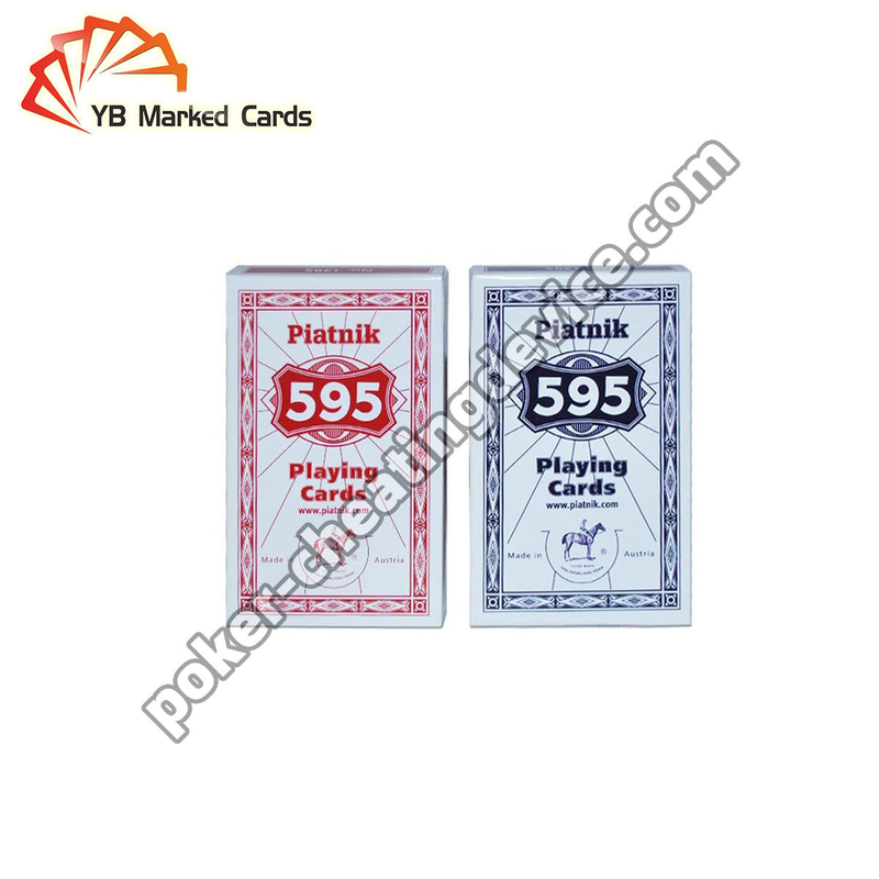 Piatnik 595 Juice Poker Marqueur infrarouge pour cartes marquées Lentilles de contact