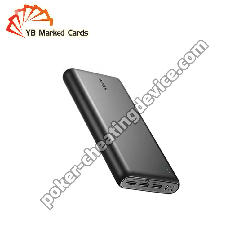 Power Bank Poker Camera Focus HD Objectif pour les cartes dynamiquement marquées