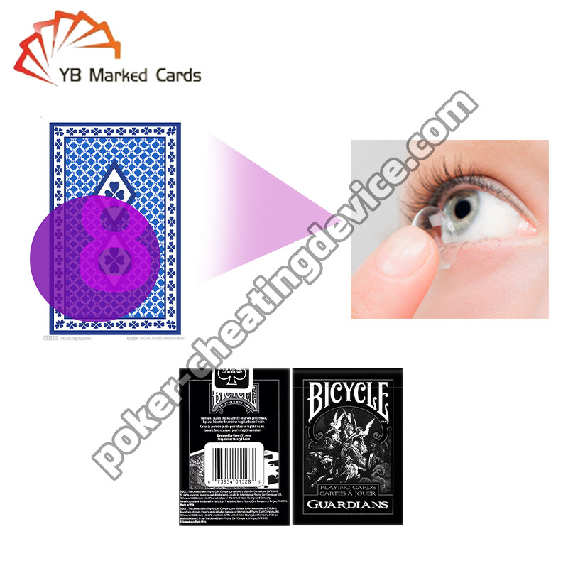 Maîtrisez votre jeu avec des lentilles de contact à encre infrarouge de haute technologie pour cartes marquées