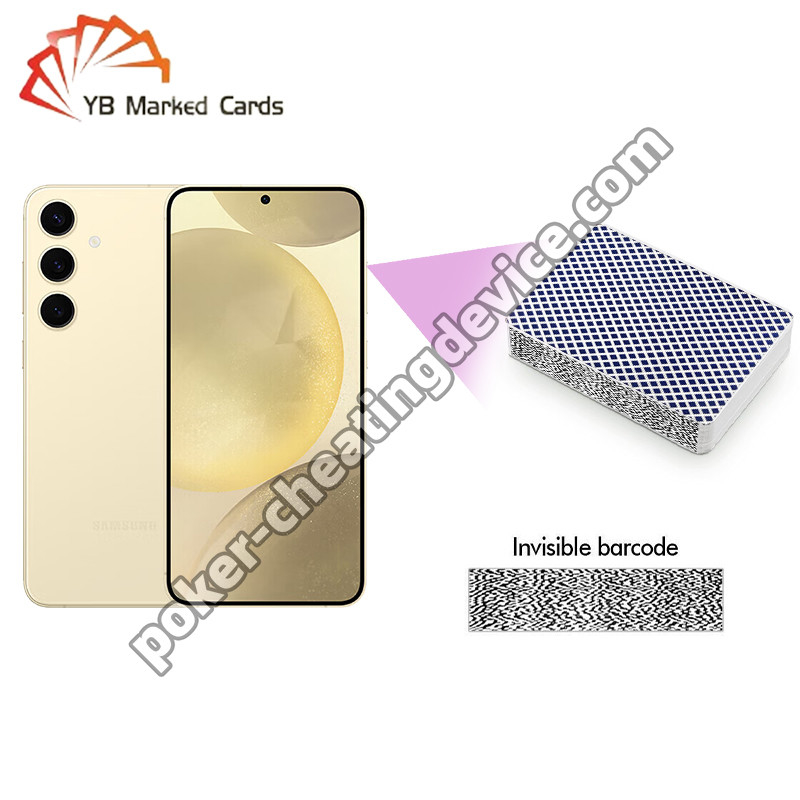 CVK 680 Samsung Galaxy S24+ Analyseur de poker Dispositif de triche pour les cartes à jouer au code-barres