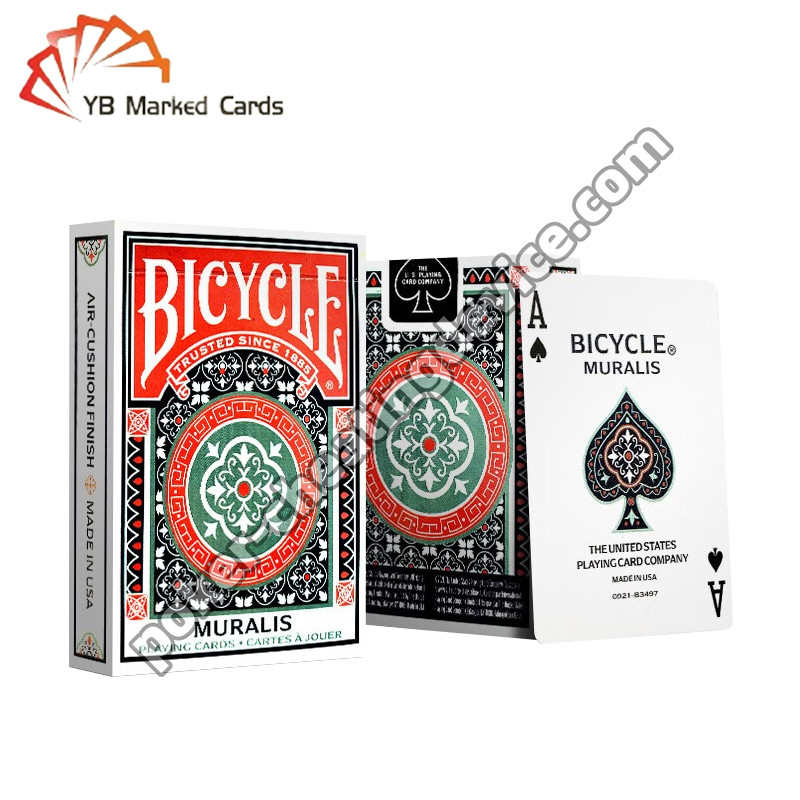 Bicicle Marqué Deck de cartes Pour lecteur Lentilles de contact Technologie de marquage infrarouge