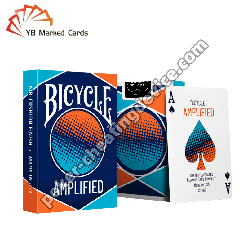 Carte de jeu à bicyclette marquée de haute qualité Pour les cartes marquées Lentilles de contact