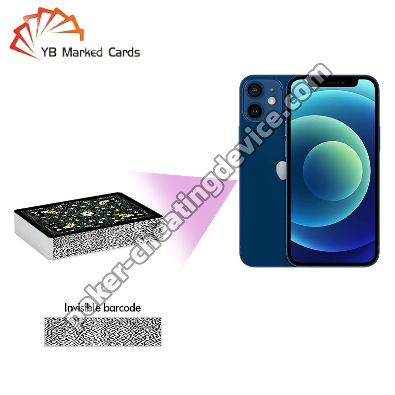 CVK 350 iPhone 12 Mini analyseur de cartes à jouer pour le poker Scanner de cartes à tricher