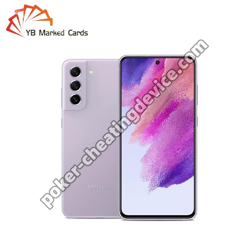 CVK 600 Appareil Samsung S21 FE Analyseur de poker téléphonique pour marquer les cartes à codes-barres