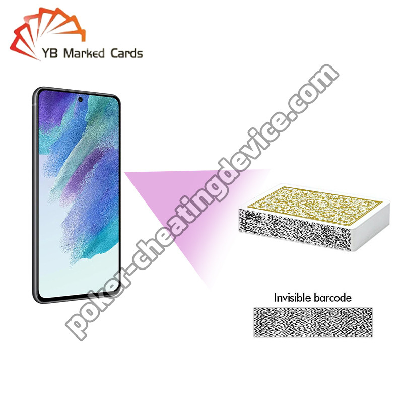 CVK 600 Appareil Samsung S21 FE Analyseur de poker téléphonique pour marquer les cartes à codes-barres