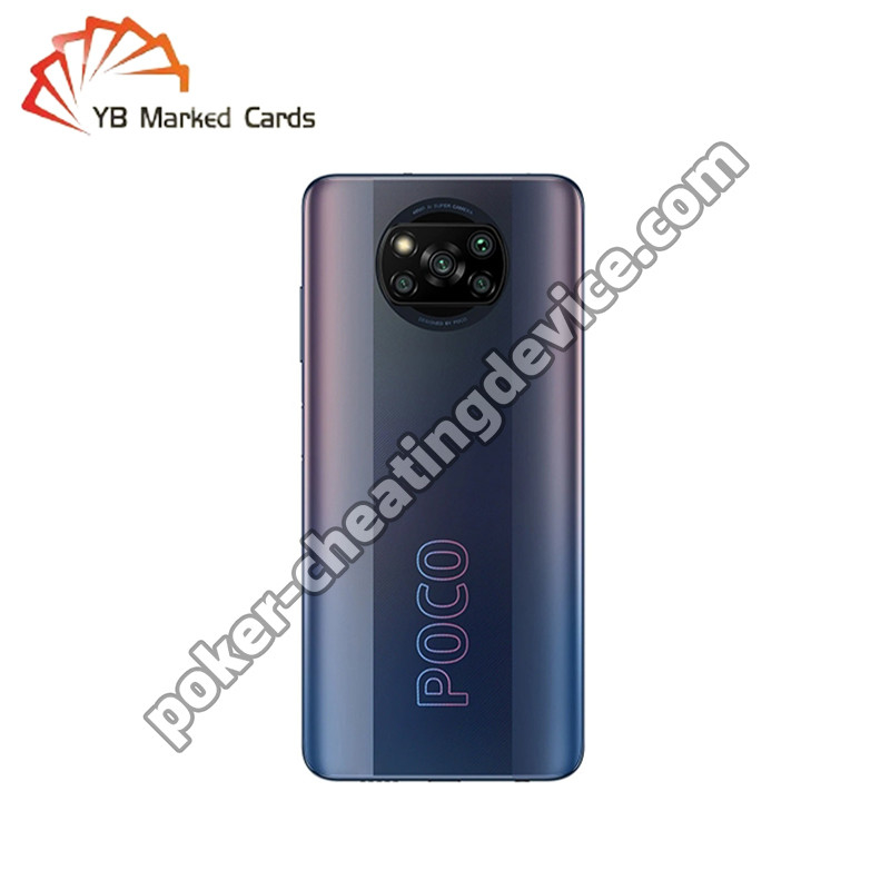 AKK A6 POCO X3 Pro Poker Analyzer Augmentez vos gains de poker avec une vitesse de balayage de 0,1s