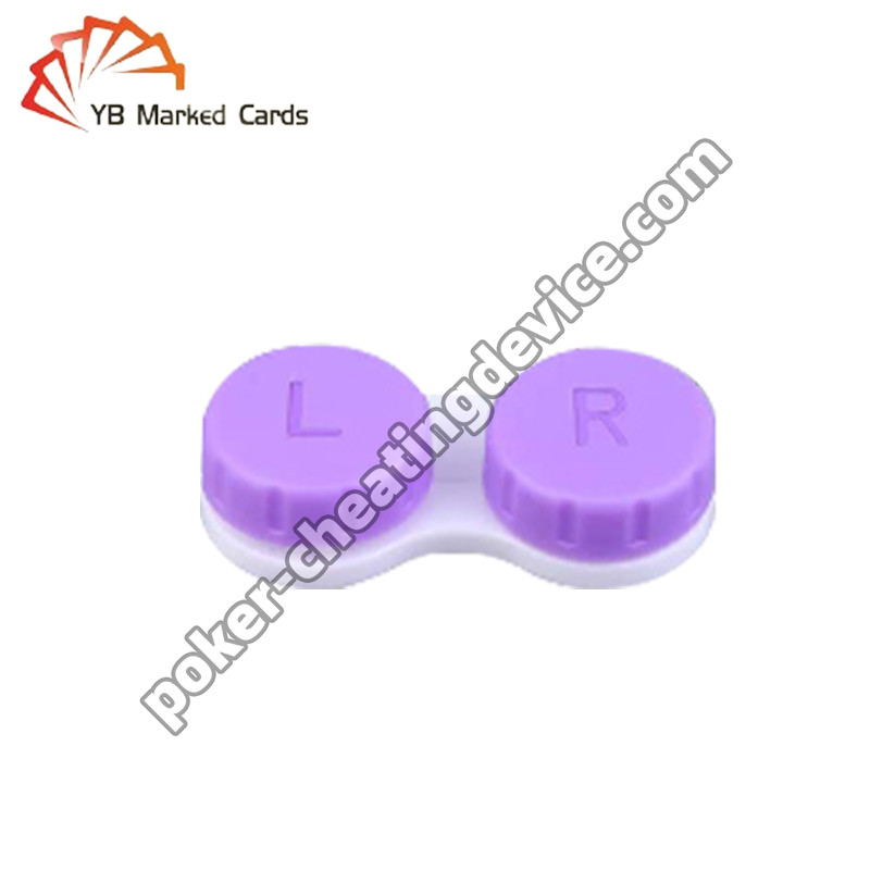 Des lentilles de contact infrarouges pour les cartes de poker marquant votre secret pour gagner chaque partie