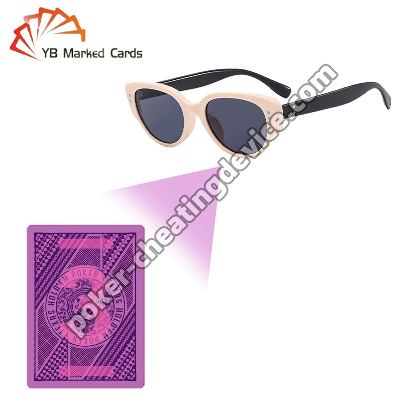 Des lunettes de triche de poker détection d'encre invisible pour un avantage ultime au poker