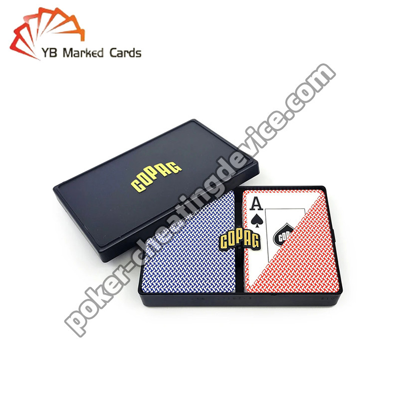 Lentilles de contact infrarouges pour les cartes à jouer marquées Voir Invisible gagner le jeu