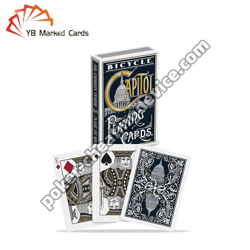 Lentilles de contact à encre UV Invisible pour les jeux de cartes Invisible Poker Advantage