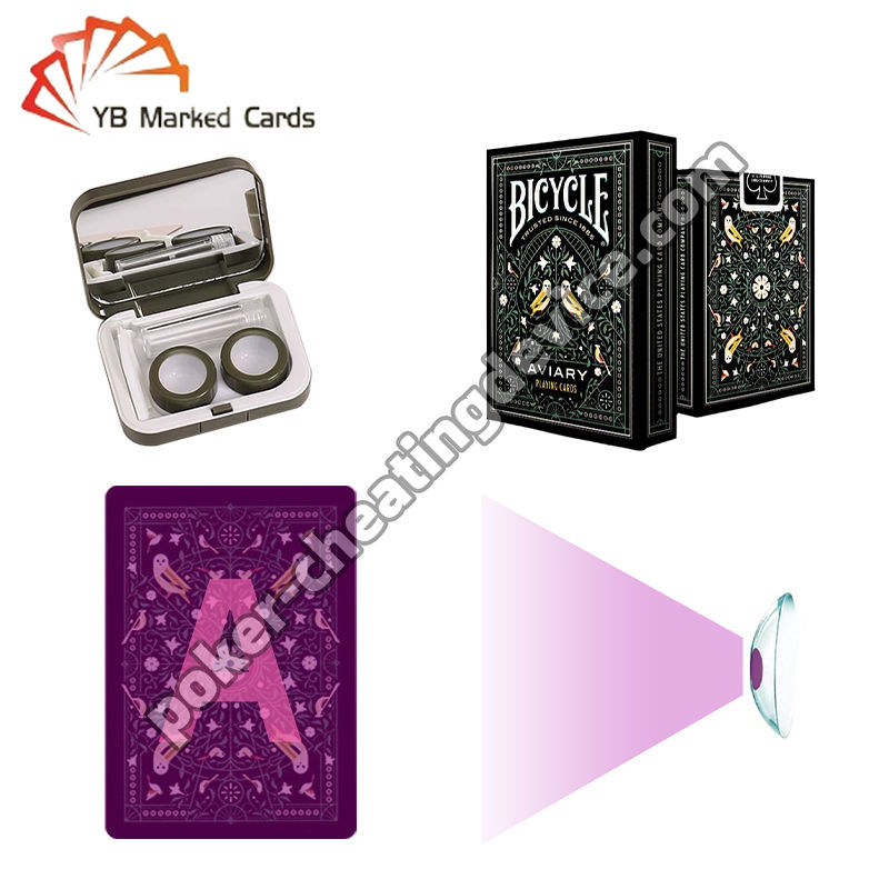 Lentilles de contact à rayons X pour jeux de cartes marqués au poker – L'outil de triche ultime