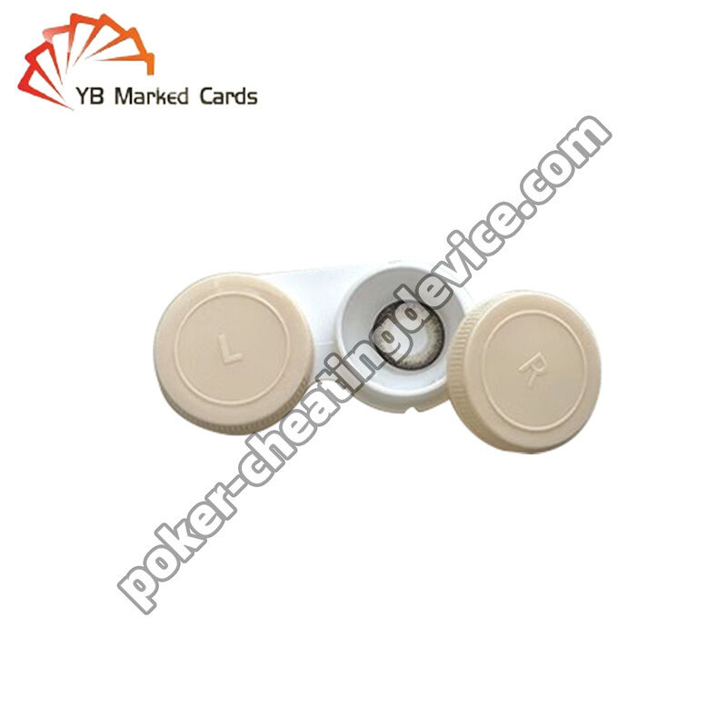 Lentilles de contact à encre invisible UV pour voir à travers les cartes - Obtenez un avantage au poker