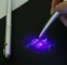 Stylos de marqueur ultra-violets en plastique de magie d'encre de lumière UV de stylo d'espion pour secret