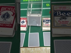 Cartes de jeu en plastique Copag noir Poker Jeux d'argent 54 Cartes de jeu 58*88mm