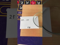 Magie transparente 6 côtés dés Jeux de hasard personnalisés Des dés chargés Taille régulière