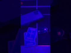 L'infrarouge enorme d'index de bicyclette a marqué des cartes de jeu pour les cartes marquées trichant des dispositifs