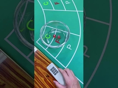 Dispositif de triche à base de dés à induction en plastique 16 mm D6 avec vibrateur sans fil