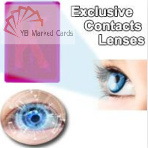 foncés 9mm contact des lentilles 0.06~0.10mm X Ray Vision Contact Lenses