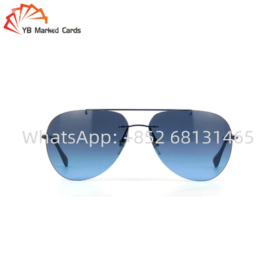Les cartes marquées du Texas Holdem Les lunettes de soleil UV Polarizé Lunettes de soleil 1,5 mm
