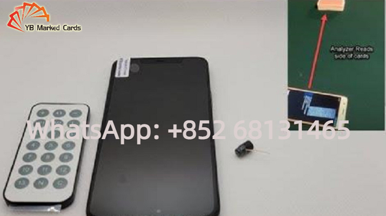 Scanner de caméra caché par espion du casino 20cm avec la montre d'analyseur de tisonnier