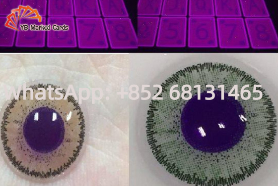 Matériel magique de jeu de Chorg de verres de contact des lentilles 5mm 8mm de cartes de jeu