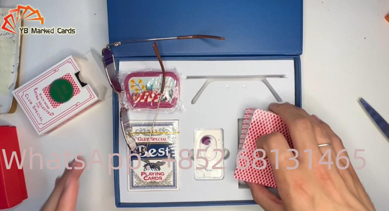Verres de contact finaux de la lentille 16mm de HEMA Cheating Playing Cards Contact
