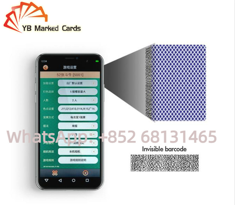 Le jeu de Dominica Bicycle Bee Jumbo Index carde code barres latéral pour le scanner de tisonnier