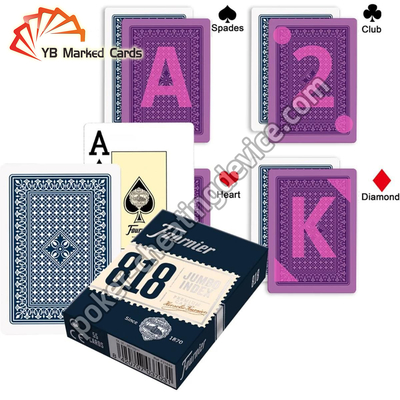 Fournier 818 Juice marqué cartes à jouer pour tricherie au casino