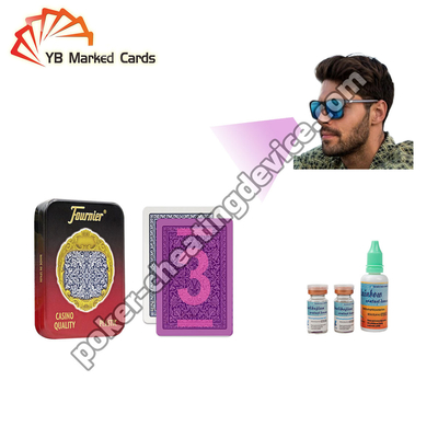 Fournier Jumbo Capteur infrarouge Jouer aux cartes Pour les lunettes de poker tricheur