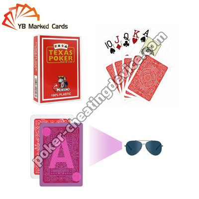 Modiano Texas Marqué Deck Jouer aux cartes Pour tricher les lunettes