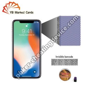CVK 400 Iphone X Poker Analyzer Dispositif de triche avec casque Bluetooth