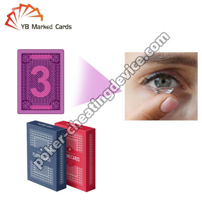 L'outil de triche ultime: des lentilles de contact à rayons X pour voir à travers les cartes à jouer