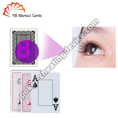 Les cartes tricheuses, les lentilles de contact pour voir l'encre invisible, gagnent un avantage stratégique.