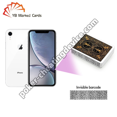 AKK A3 iPhone XR analyseur de code à barres de poker pour une prédiction de jeu précise