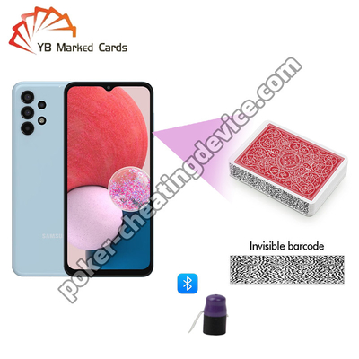 Samsung Galaxy A13 AKK K4 analyseur de triche de poker pour cartes à codes à barres