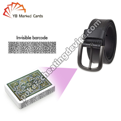 Ceinture de poker Scanner de cartes discrète de haute précision Solution pour les jeux de poker