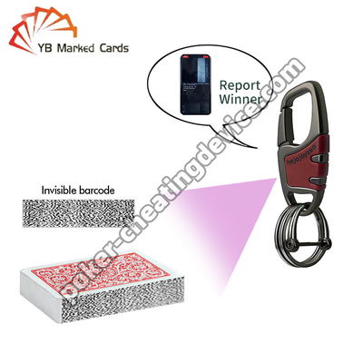Chaîne de clés Cartes à jouer Scanner pour tricher Stealth Poker