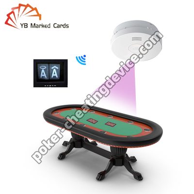 Détecteur de fumée Caméra de poker cachée Scanner à longue distance pour les joueurs de poker