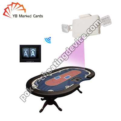 Lampe d'urgence Dispositif de balayage caché pour la surveillance discrète du jeu de poker