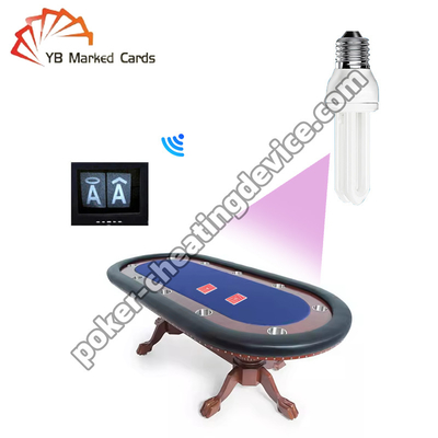 Lampe de jour Scanner sans fil caché Caméra pour la numérisation discrète des cartes de poker