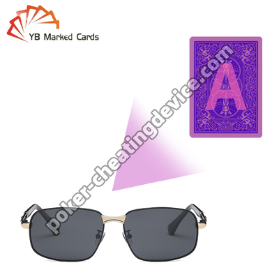 Des lunettes de soleil infrarouges pour détecter les marques cachées dans les jeux de poker