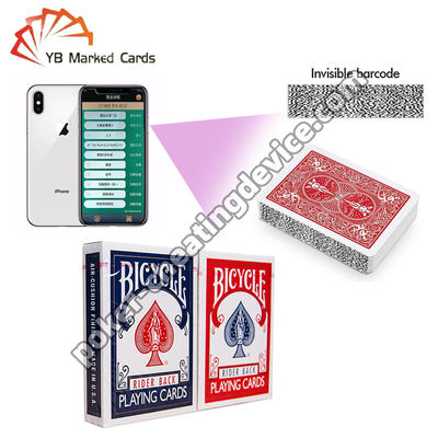 Cartes marquées par un code-barres