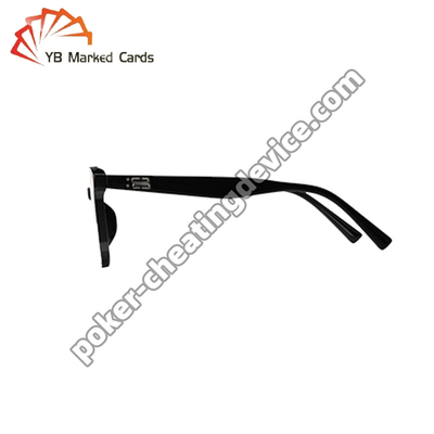 Taille normale plastique métal marqué cartes lunettes style esthétique sophistiqué