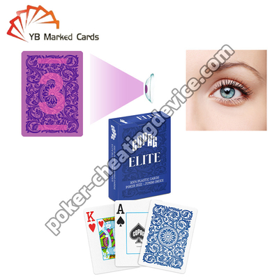 Copag Elite Cartes cachées IR marquées Blue Deck unique