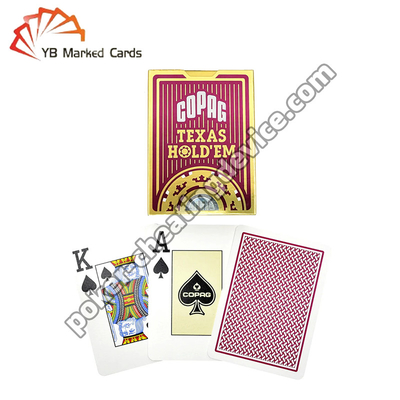 Copag Texas Hold'em Invisible Infrarouge Cartes marquées Rouge Deck unique