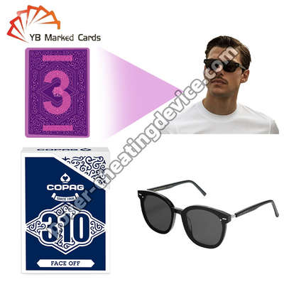 Copag 310 Invisible IR Marqué Cartes bleu Pour les lunettes de poker