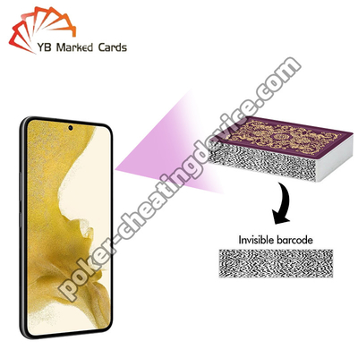 CVK 680 analyseur de téléphone Android pour cartes à jouer marquées par code-barres