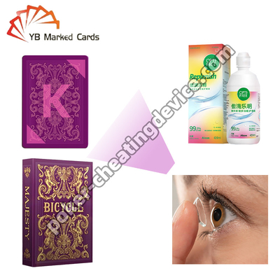 Lentilles de contact à rayons X avancées pour les cartes marquées infrarouges